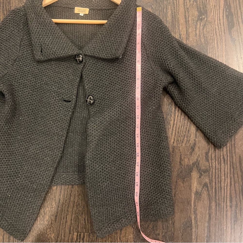 Piko 1988 Brown Textured BlazerJacket - Picture 3 of 9